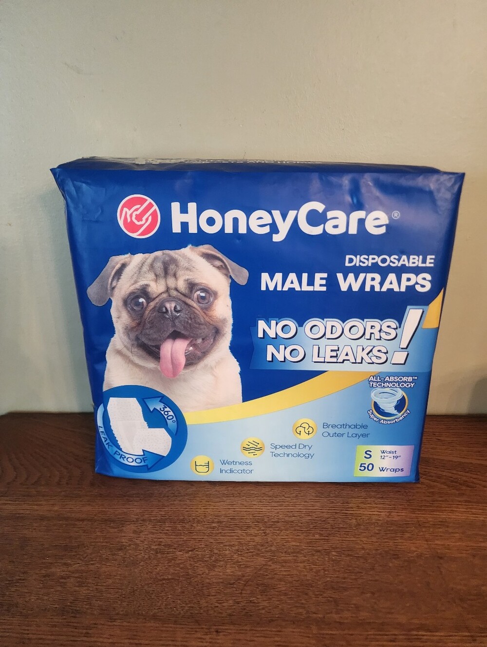 HoneyCare Male Wrap Sz-S